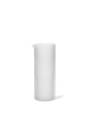 ferm LIVING | Ripple Frosted tejkiönt | Ripple Milk Jug Frosted | Home of Solinfo