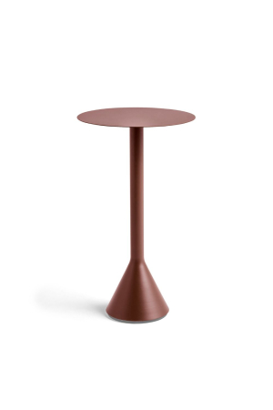 HAY | Palissade vörös bárasztal | Palissade Cone bar table iron red | Home of Solinfo