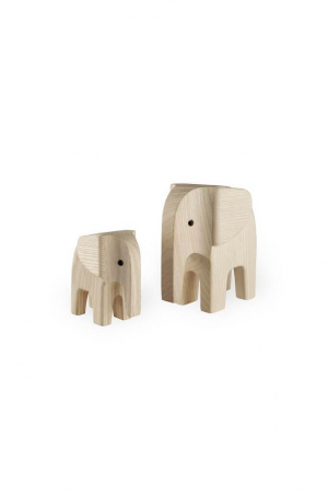 Novoform natúr kőris elefánt | natural ash elephant, Kristian Jakobsen | Solinfo Shop