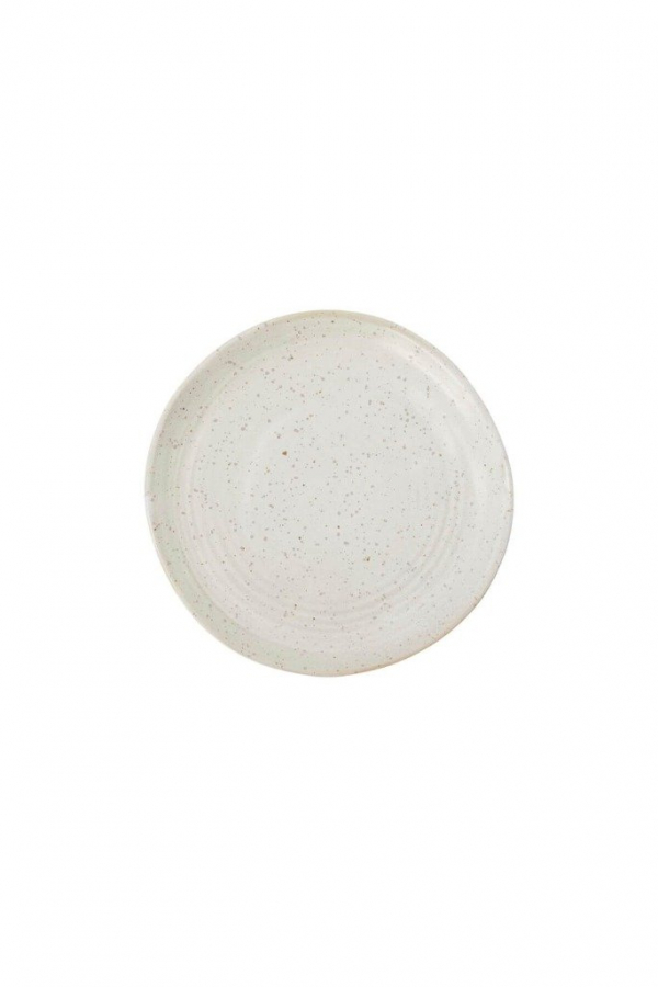 House Doctor | Pion süteményes tányér szürke/fehér | Pion cake plate, grey/white | Solinfo Shop
