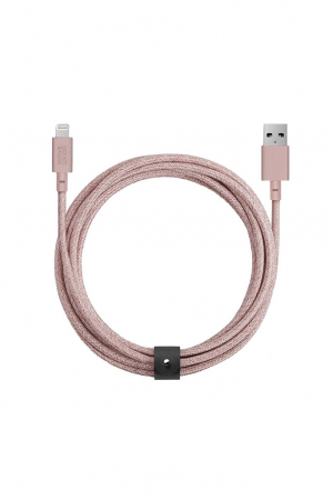 Native Union | Belt rózsaszín kábel XL | Solinfo Shop