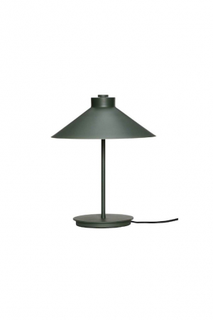 Hübsch | Asztali lámpa, zöld | Table lamp, green | Solinfo Shop