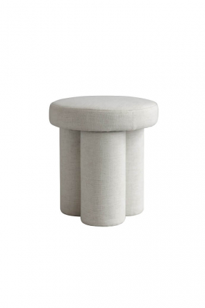 101 Copenhagen | Big Foot szék, fehér | Big Foot Stool, Linen - White Chalk | Solinfo Shop