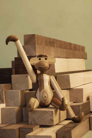 Kay Bojesen | Kicsi kevert fa majom | Reworked Anniversary monkey small | Home of Solinfo