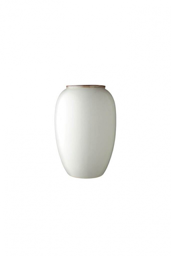 Bitz | Kőedény krémszínű váza 50 cm | Stoneware vase cream 50 cm | Solinfo Shop