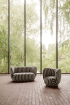 ferm LIVING | Rico kanapé csíkos szövettel | Rico Sofa 2 Louisiana| Home of Solinfo