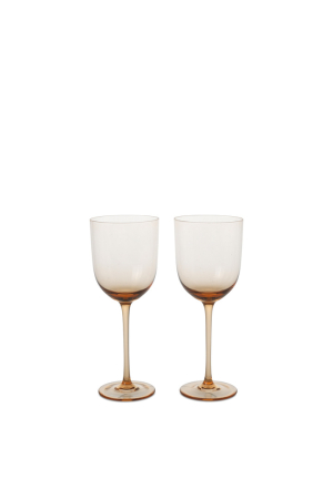 ferm living | Host fehérborospoharak - 2 darabos készlet | Host White Wine Glasses - Set of 2 - Blush| Home of Solinfo