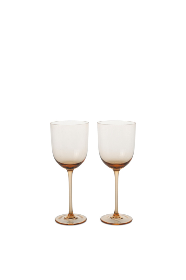 ferm living | Host fehérborospoharak - 2 darabos készlet | Host White Wine Glasses - Set of 2 - Blush| Home of Solinfo