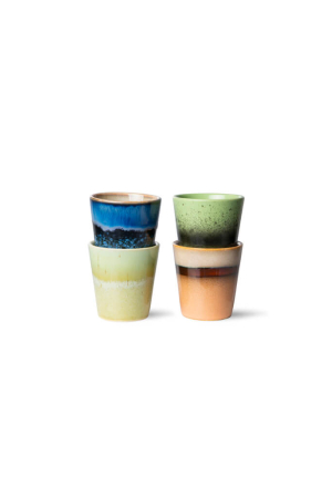 70's Ceramics Calypso ristretto bögre szett | 70's Ceramics Calypso ristretto mug set | HKliving | Home of Solinfo