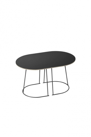Muuto | Airy fekete dohányzóasztal | Airy coffee table black | Home of Solinfo
