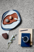 Broste Copenhagen | Mie tálca sötétkék | Mie dish, flintstone blue | Solinfo Shop