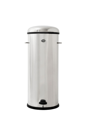 Vipp | VIPP17 acél szemetes kuka 30 L | VIPP17 pedal bin stainless steel 30 L | Home of Solinfo