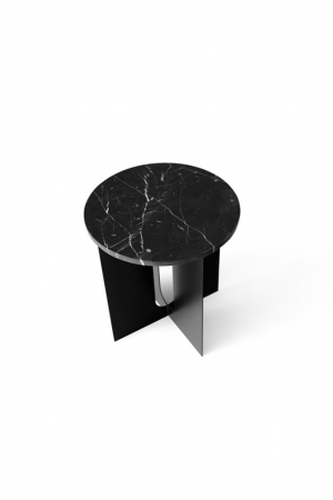 Menu Androgyne asztal fekete márvány toppal, Menu Androgyne side table with black marble top