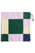 HAY | Hay levendula, zöld és kék szteppelt hordozható takaró 80 x 80 | HAY Dogs Travel Blanket-80 x 80-Lavender, green and blue Quilted | Home of Solinfo