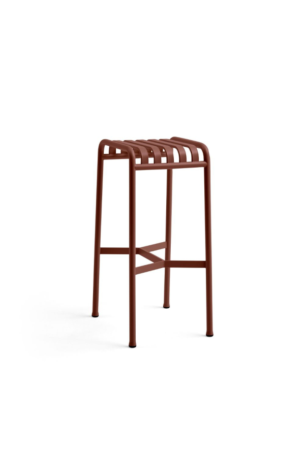 HAY | Palissade vörös bárszék | Palissade bar stool iron red |  Home of Solinfo