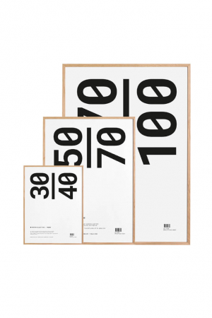 Paper Collective | Tölgyfa képkeret 70x100 | Oak frame 70x100 | Home of Solinfo