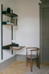 New Works| Study fekete polcos elem | Study black shelf | Home of Solinfo