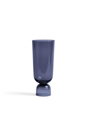 HAY Bottoms up váza, sötétkék | Bottoms up vase, navy blue | Solinfo Shop