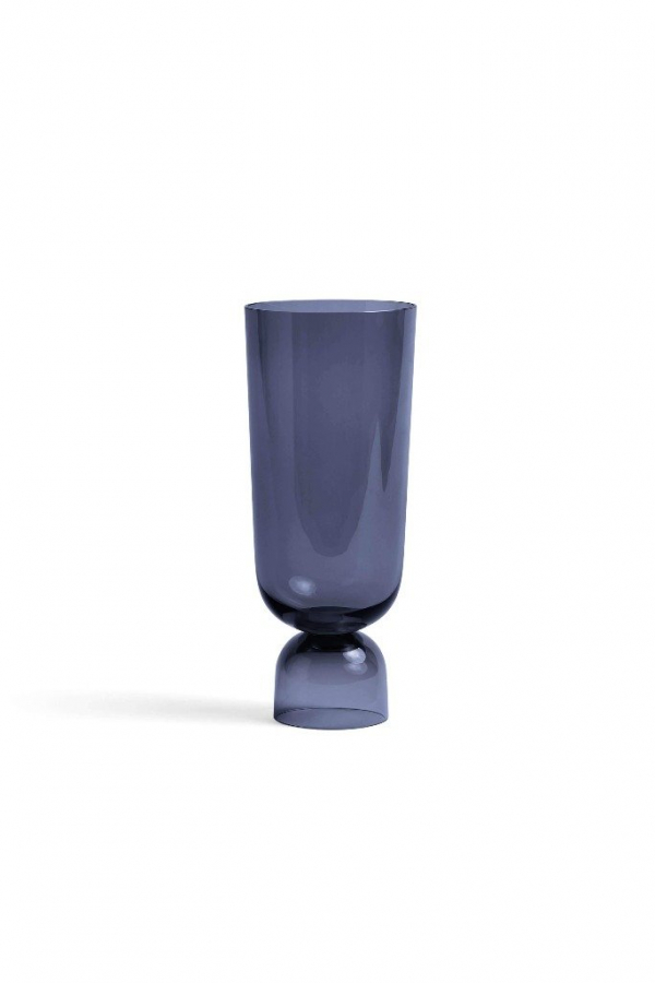 HAY Bottoms up váza, sötétkék | Bottoms up vase, navy blue | Solinfo Shop