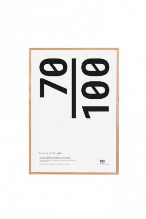 Paper Collective | Tölgyfa képkeret 70x100 | Oak frame 70x100 | Home of Solinfo