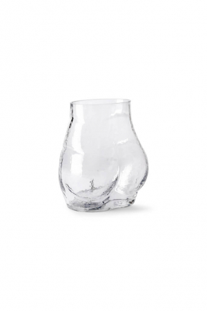 HK Living| Bum üveg váza| Glass Bum vase |Home of Solinfo