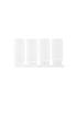 ferm LIVING | Ripple Frosted Long drink pohár szett | Ripple Frosted Long Drink Glasses Clear | Home of Solinfo