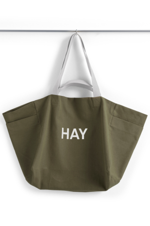 HAY | Weekend Organic olivazöld vászontáska | Weekend Bag (Organic)-Olive | Home of Solinfo