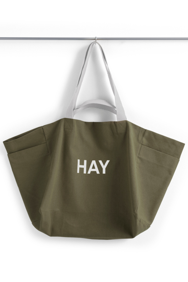 HAY | Weekend Organic olivazöld vászontáska | Weekend Bag (Organic)-Olive | Home of Solinfo