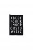 Design Letters | Classic fekete konhyaruha | Classic tea towel black | Solinfo Shop