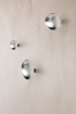 ferm LIVING | Chanterelle acél akasztó | Chanterelle Hook Brushed Stainless Steel | Home of Solinfo