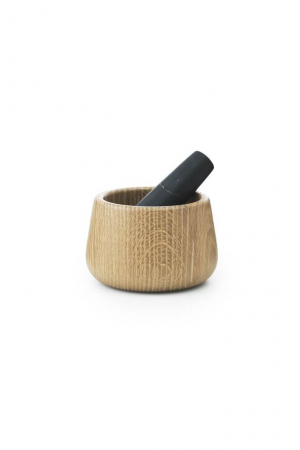 Normann Copenhagen | Craft fekete mozsár | Craft mortar and pestle black | Solinfo Shop