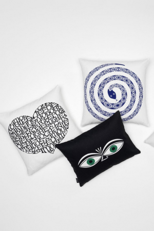 Vitra International Love Heart párna, Graphic Print Pillows, Alexander Girard, 