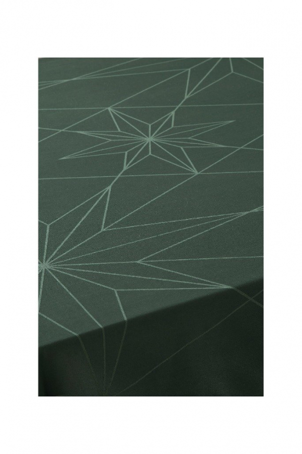 Novoform | Stars zöld asztalterítő | Stars tablecloth spruce green | Solinfo Shop