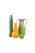 POLSPOTTEN | Roman zöld és narancssárga váza szett 4 db | Roman Vases Green and Orange Set of 4  | Home of Solinfo