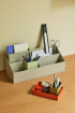 Hübsch | Pod homokszínű rendszerező | Pod Desk Organiser Sand | Home of Solinfo